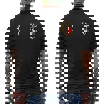 Malta Número 11 Deportes Jersey Fútbol Once Maltés Camiseta Hombre Estampado Espalda - Regaloses