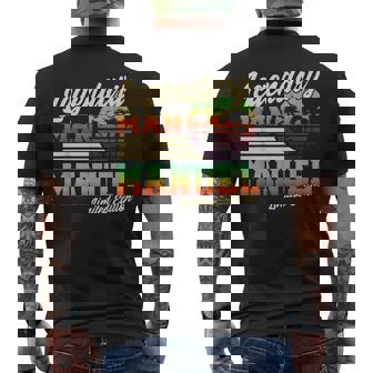 Manuel Nombre Iintage & Playa I Personalizada Manuel Camiseta Hombre Estampado Espalda - Regaloses