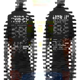 Mariner Les Choses Que Je Fais Pendant Mon Temps Libre Pickles T-shirt imprimé au dos - Cadeauxyz