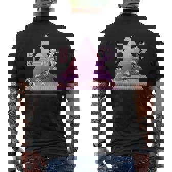 Mashup Japonaisaporwave Cherry Blossom Tree Mashup Graphic T-shirt imprimé au dos - Cadeauxyz