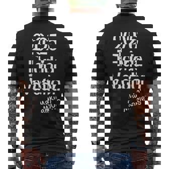 Matching 2025 Florida Family Vacation Making Memories Group Men's T-shirt Back Print | Mazezy