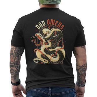Mauvais Présages Serpent Mauvais Présages T-shirt imprimé au dos - Cadeauxyz