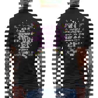 May I Suggest The Roast Beef Embarrassing Adult Humor Men's T-shirt Back Print - Seseable