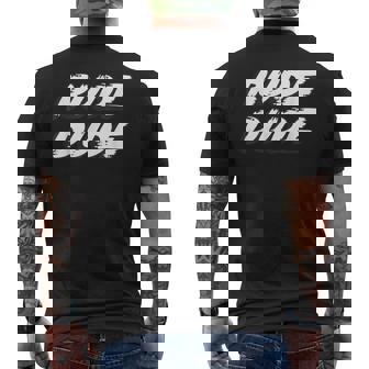 Mec Grossier T-shirt imprimé au dos - Cadeauxyz