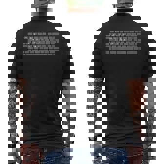 Mech Keyboard Inspired For Geeks And Tech Lovers Men's Back Print T-Shirt - Monsterry