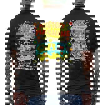 Med Lab Tech Lab Week 2025 Mystery Machine Of Diagnostics Men's T-shirt Back Print | Mazezy