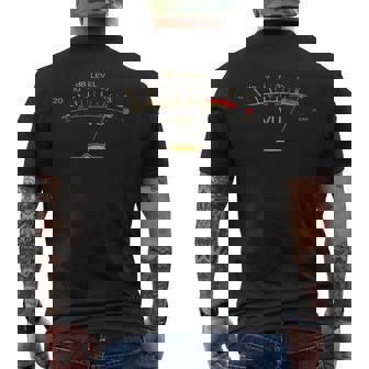 Medidor Deolumenuintage Audio Engineer Grabación Camiseta Hombre Estampado Espalda - Regaloses