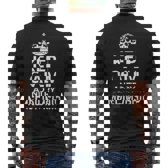 MedioMedio Principiante 'Keep Calm And Try Mediumship' T-shirt da uomo con stampa posteriore - Novitaregali