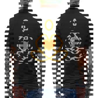 Méditation Yoga Bouddha Amour T-shirt imprimé au dos - Cadeauxyz