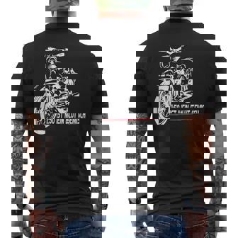 Mein Blutgemisch Simson Star T-Shirt mit Rückendruck - Geschenkecke