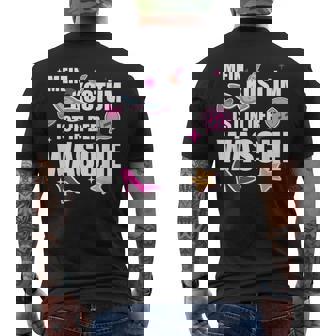 Mein Kostüm Ist In Der Wäsche Fasching Carnival Costume T-Shirt mit Rückendruck - Geschenkecke