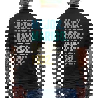 Mejor Marido Desde 1992 33 Aniversario De Boda 33 Años Camiseta Hombre Estampado Espalda - Regaloses