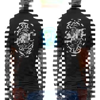 Mejor Papito Del Mundo Regalo Español Mejor Papito Del Mundo Camiseta Hombre Estampado Espalda - Regaloses