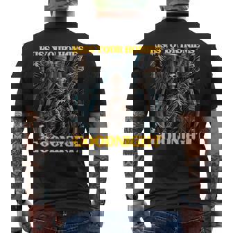 Meme Divertido De Esqueletos Duros Y Cringe Con Un Beso De Buenas Noches A Tus Amigos Camiseta Hombre Estampado Espalda - Regaloses