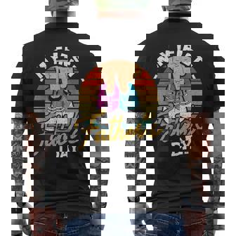 Mi Primer Día Del Padre Feliz Día Del Padre Camiseta Hombre Estampado Espalda - Regaloses