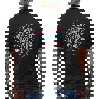 Midnight Countdown Crew New Year Eve Party Festive Vibes Men's Back Print T-Shirt - Monsterry
