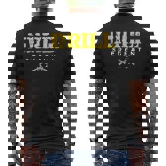Military Camp Drill Instructor For a Warrant Officer Tank Top Men's Back Print T-Shirt - Monsterry