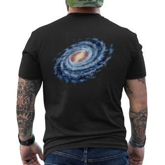 Milky Way In Space T-Shirt mit Rückendruck - Geschenkecke