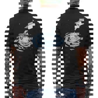 Milkyway Milky Way Milk Universe Space T-Shirt mit Rückendruck - Geschenkecke