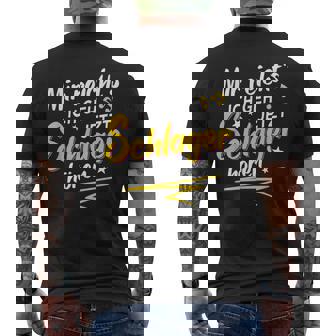 Mir Reichts Ich Geh Jetzt Schlager Hören T-Shirt mit Rückendruck - Geschenkecke