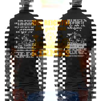 Mir Reichts Ich Geh Zur Kirmes Schaustellerintage T-Shirt mit Rückendruck - Seseable