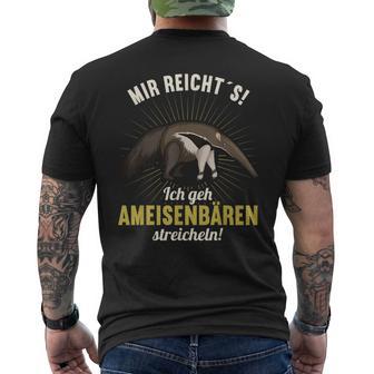 Mir Reichts Ich Gehe Ant Bear Mir Reichts Ich Gehe Ant S T-Shirt mit Rückendruck - Geschenkecke