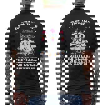 Mis Gallinas Me Esperan Pollo Camiseta Hombre Estampado Espalda - Regaloses