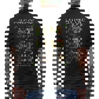 Mitología Celta Dioses Nórdicosikingos Guerreros Irlandeses Escoceses Camiseta Hombre Estampado Espalda - Regaloses