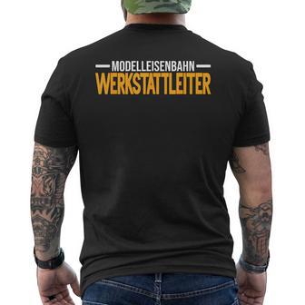 Model Railway Workshop Ladder T-Shirt mit Rückendruck - Geschenkecke