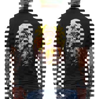Mono Bebiendo Cerveza Bebedor De Cerveza Divertido Gorila Borracho Sim Camiseta Hombre Estampado Espalda - Regaloses