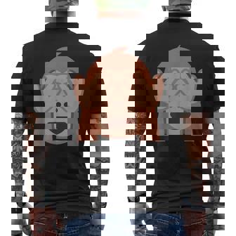 Mono See-No-Evil Camiseta Hombre Estampado Espalda - Regaloses