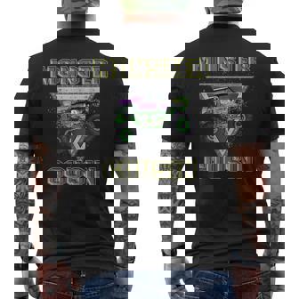 Monster Truck Cousin Monster Truck Are My Jam Truck Lovers Men's T-shirt Back Print | Seseable CA