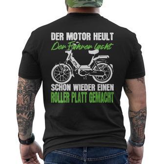 Moped Scooter Hercules intage Car S T-Shirt mit Rückendruck - Geschenkecke