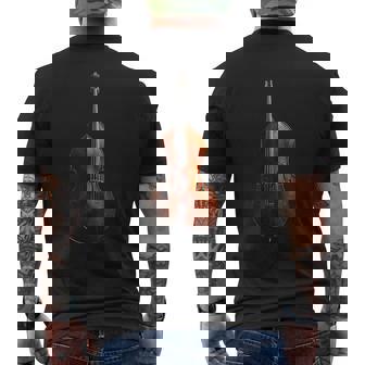Motif Instrument De Musique Contrebasse T-shirt imprimé au dos - Cadeauxyz