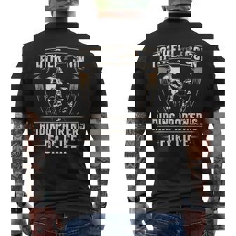 Motocicleta Padre Hijo Motero Idea Regalo Motocicleta Carreras Camiseta Hombre Estampado Espalda - Regaloses
