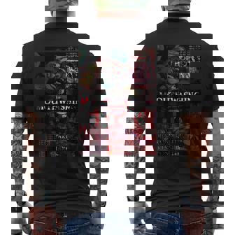 Mouthwashing Horror Does I Hope This Hurts Men's T-shirt Back Print - Thegiftio UK