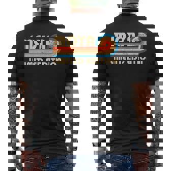Moya Surname Retrointage 80S 90S Birthday Reunion Camiseta Hombre Estampado Espalda - Regaloses
