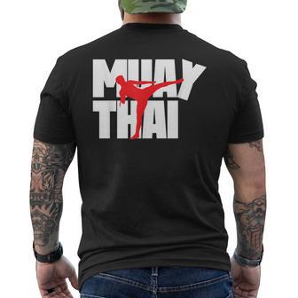 Muay Thai Thai Boxing T-Shirt mit Rückendruck - Geschenkecke