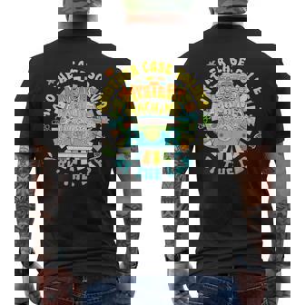 Mystery Machine Of Diagnostics Medical Lab Week Tech Men's T-shirt Back Print - Monsterry