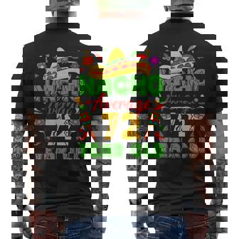 Nacho Average 72 Year Old Cinco De Mayo 72Nd Birthday Men's T-shirt Back Print | Mazezy