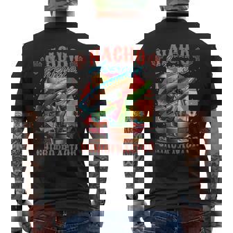 Nacho Average Chiropractor Cinco De Mayo Men's T-shirt Back Print | Mazezy