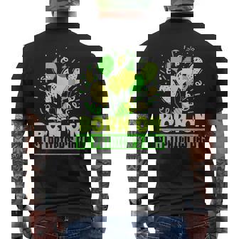 Nacido En St Día De San Patricio St Día De San Patricio Camiseta Hombre Estampado Espalda - Regaloses