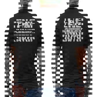 Nage Granddaughter Survivor Nage Granddaughter Men's T-shirt Back Print - Thegiftio