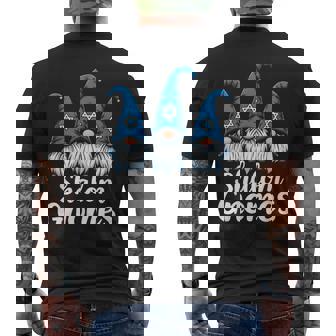 Nain De Hanoukka Amusant Shalom Gnomes T-shirt imprimé au dos - Cadeauxyz
