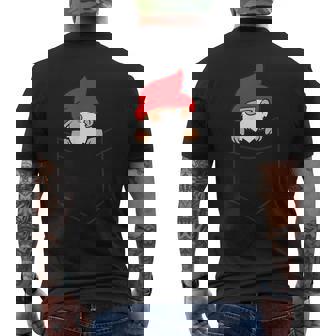 Nain De Poche Amusant Dans Une Poche T-shirt imprimé au dos - Cadeauxyz