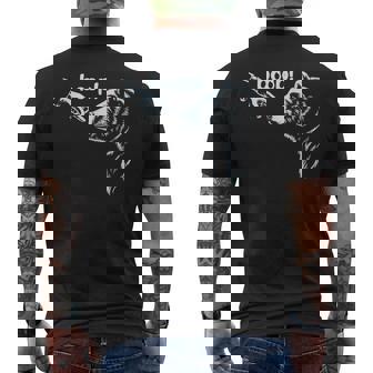 National Park Bear Boop Bear Nose Boop Bear Men's T-shirt Back Print - Thegiftio