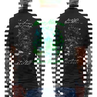More Nature Less Waste Pour Nature Meditation Yoga Zen T-shirt imprimé au dos - Cadeauxyz
