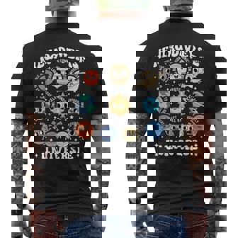 Neurodiverse Universe Iep Special Ed Paraprofessional Para Men's T-shirt Back Print - Seseable