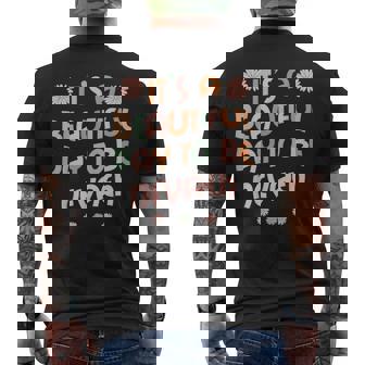Nevaeh Personalized Name It's A Beautiful Day Nevaeh Men's T-shirt Back Print | Seseable UK