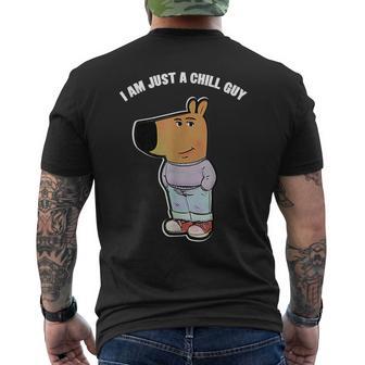 My New Character Is A Chill Type T-Shirt mit Rückendruck - Geschenkecke